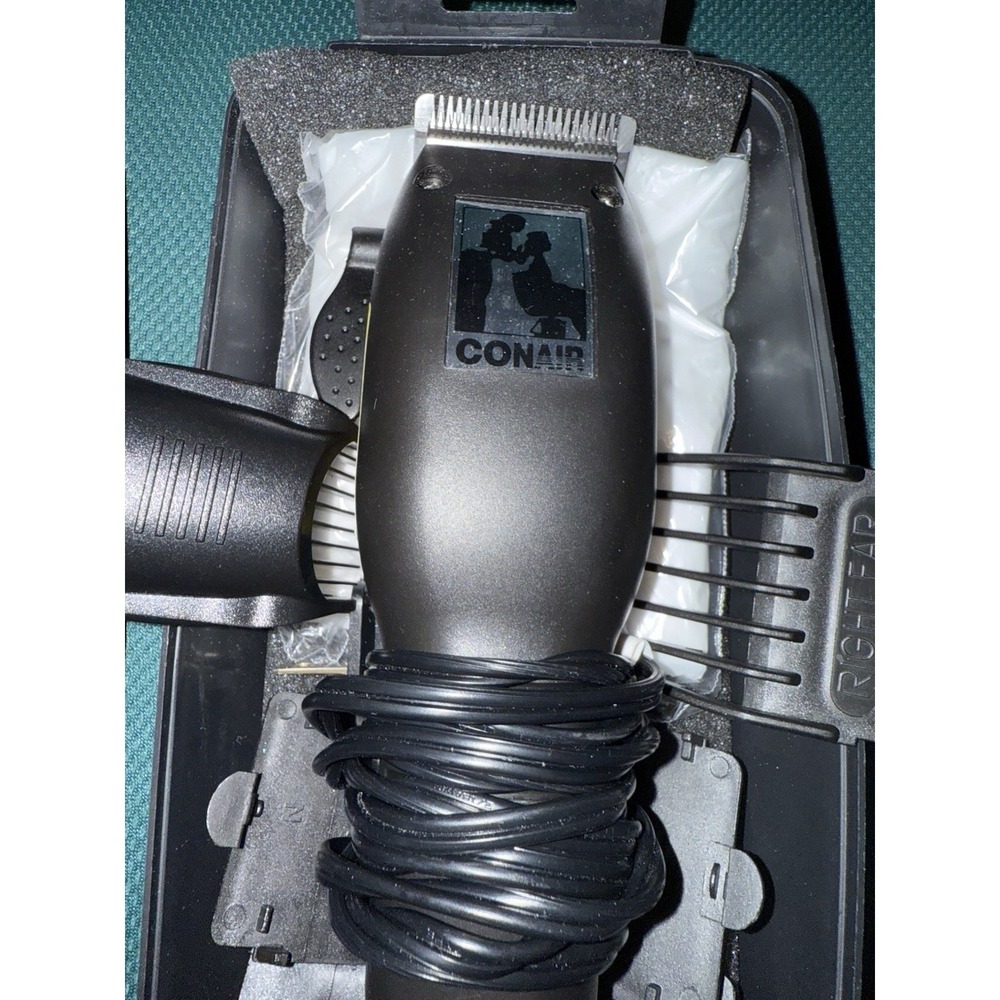 ConAir Electric Hair Clipper Model HC111R With Accessories Adjustable Power